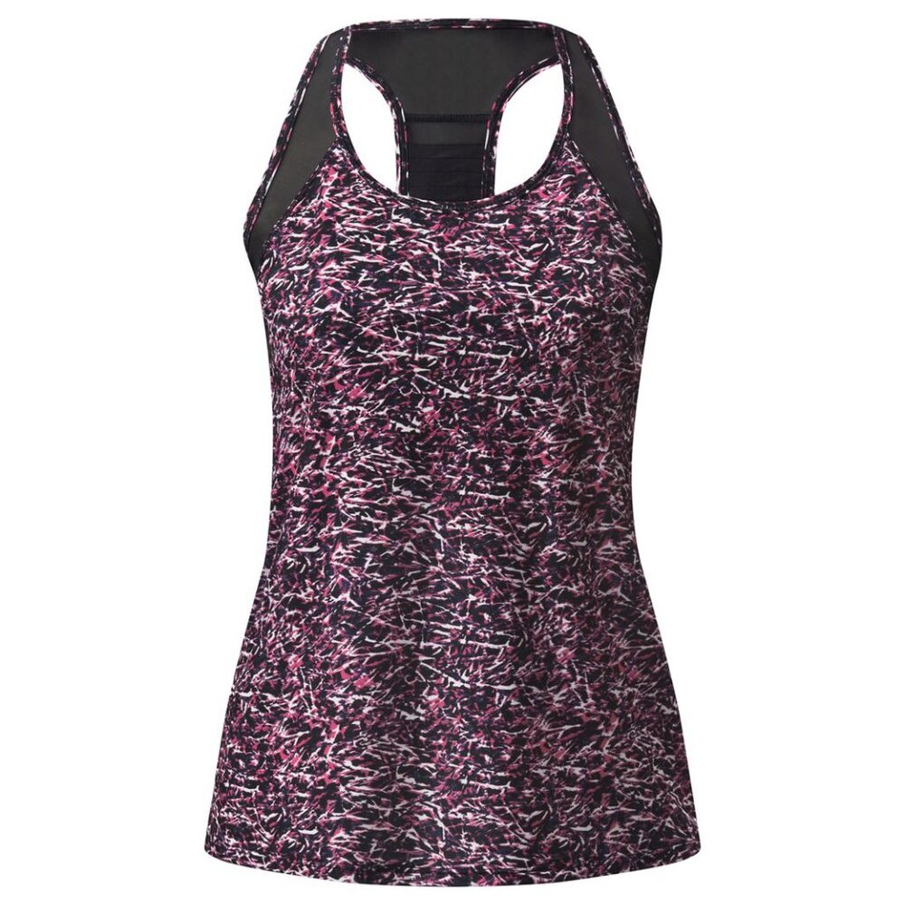 Lululemon Sunshine Salutation Tank Ripple Boom Juice Multi/Black - Women Size 4
